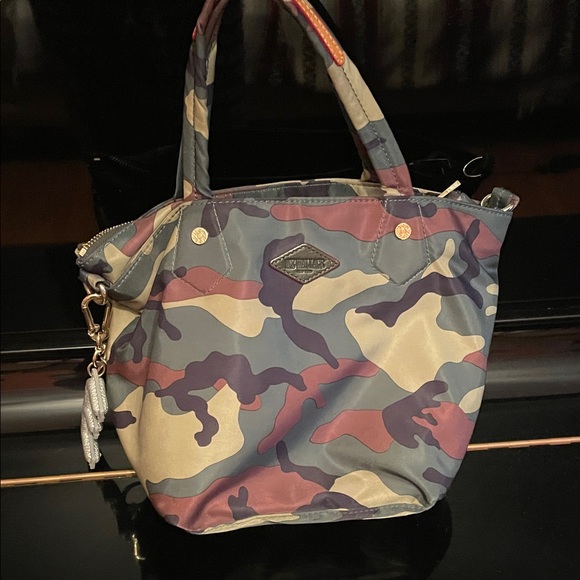 MZ Wallace Camouflage Tote Bag- small like new - crossbody - Picture 1 of 4
